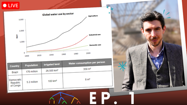 #01 Writing a Data Commentaries for IELTS Writing Task 1 (Water Usage Worldwide and in Two Different Countries)